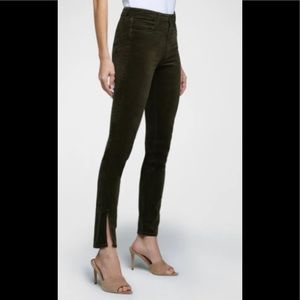 L'AGENCE Women's High Rise Jeans in Deep Olive